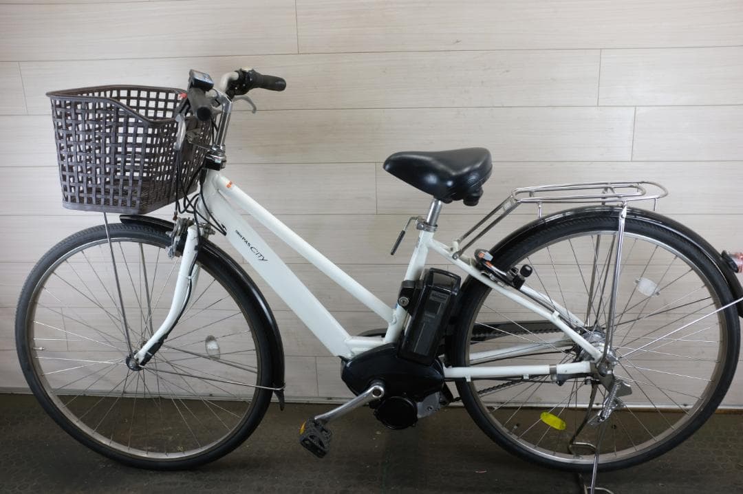 電動自転車ヤマハPAS　City 2インチ　5段　15.4Ah充電器あり