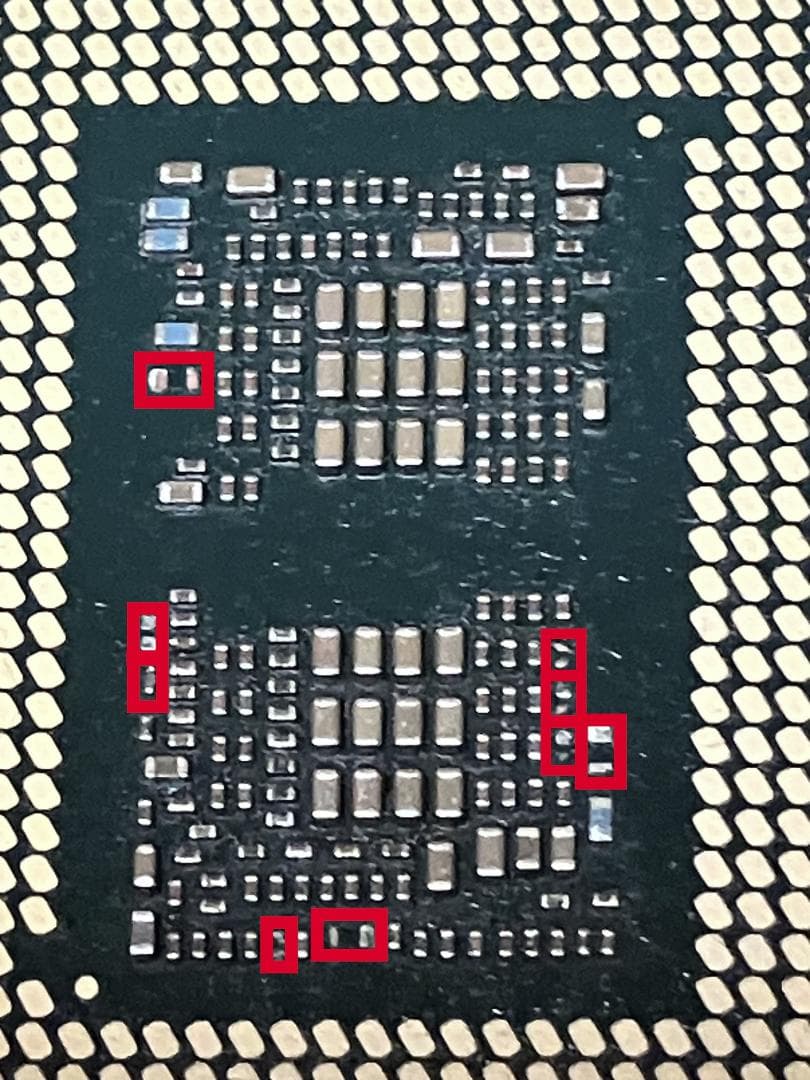 ジャンクCPU　Core i7 10700F LGA1200