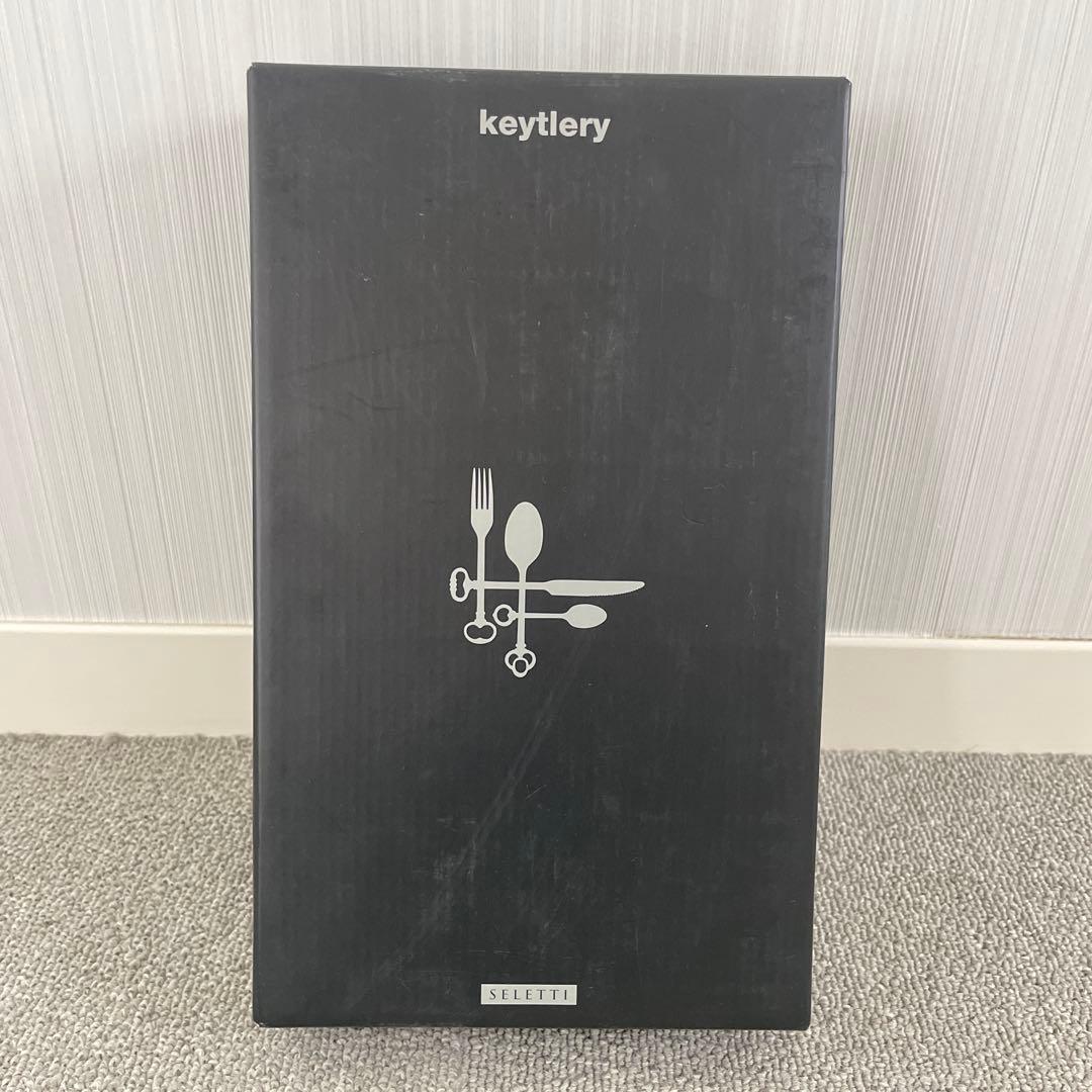 未使用　Seletti ブラックカトラリーセット　各種6本セット