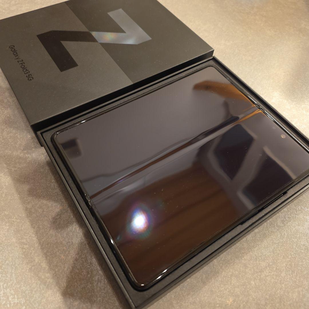 docomo ギャラクシーZフォールド3 バッテリー液晶ケース新品交換済