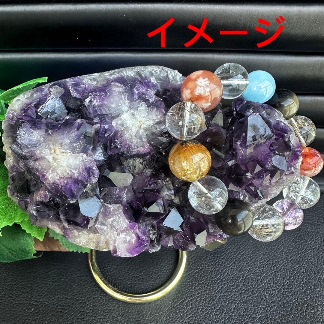 濃紫の煌めきウルグアイ産☆キラキラ☆アメジストクラスターパワーストーンA1298