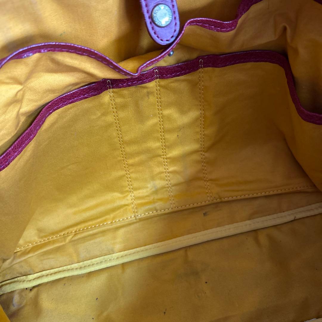 ポーター　プリュム　PORTER PRIME ボストンバッグ レア　赤　革