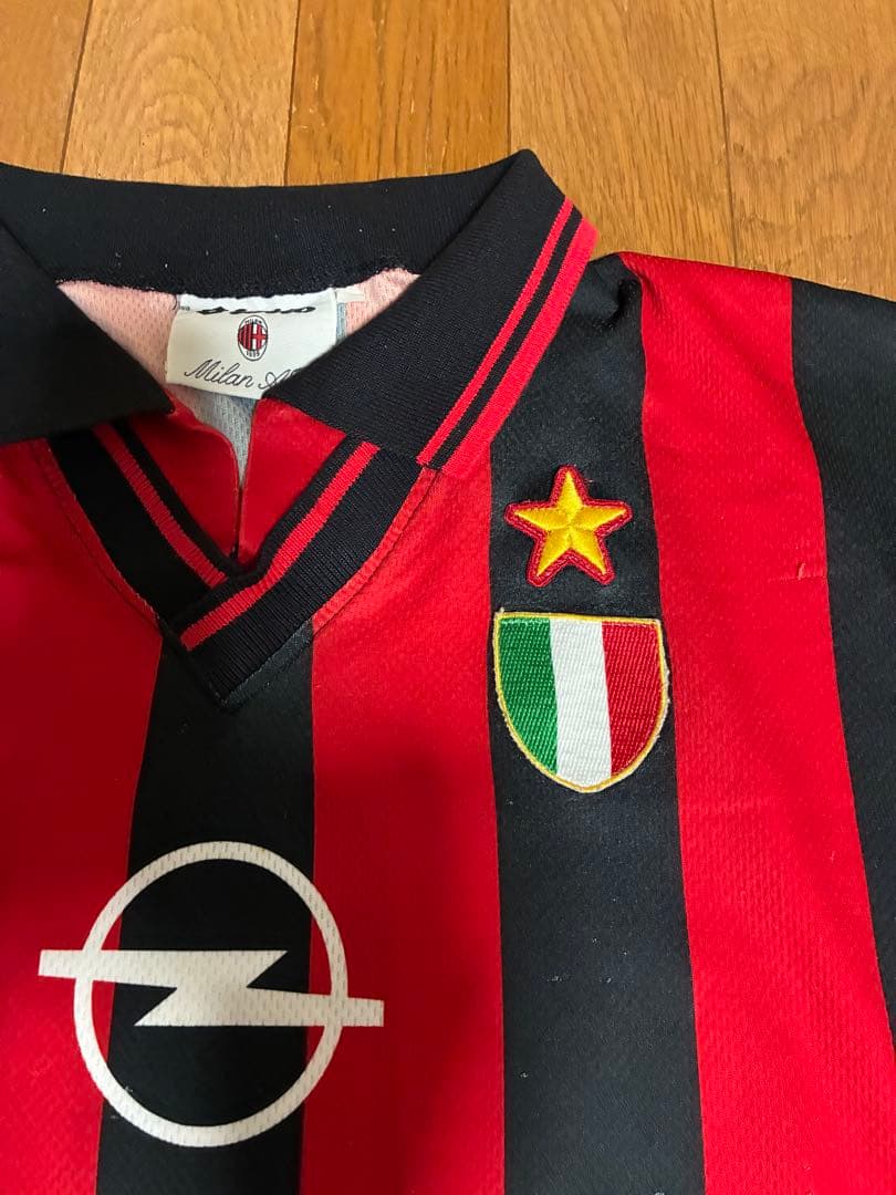 希少品/サッカーユニフォーム/lotto・AC MILAN・BAGGIO・18番