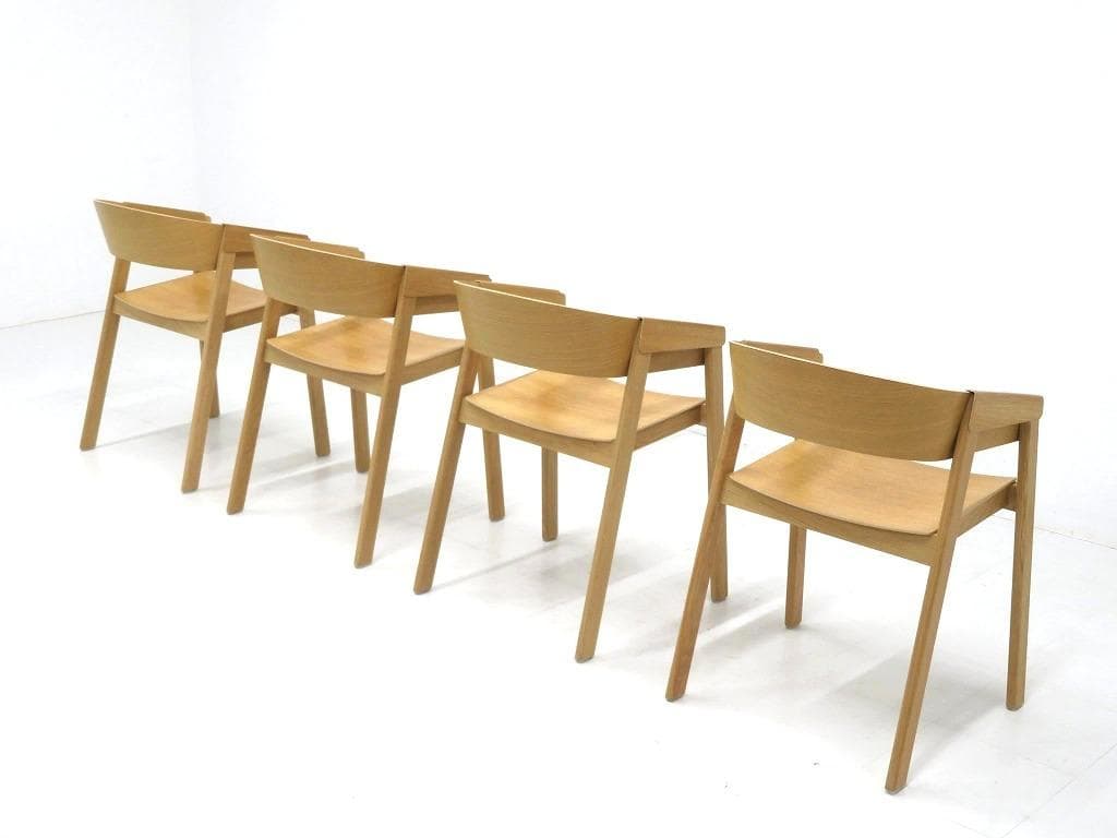 展示品　ムート　カバーチェア　4脚セット　デンマーク　北欧　　ダイニングチェア