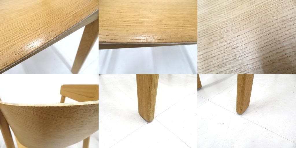 展示品　ムート　カバーチェア　4脚セット　デンマーク　北欧　　ダイニングチェア