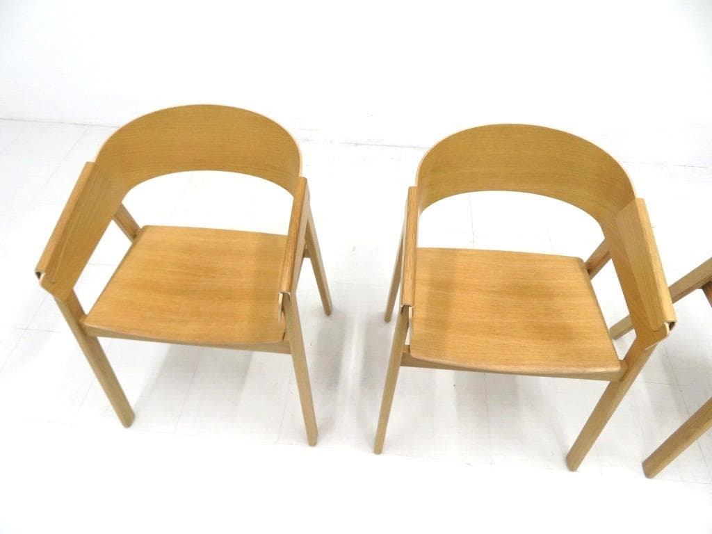 展示品　ムート　カバーチェア　4脚セット　デンマーク　北欧　　ダイニングチェア