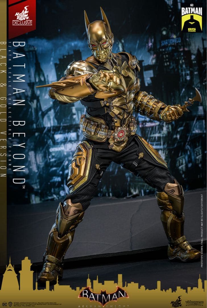 【美品】 バットマン　アーカム・ナイト　ザ・フューチャー　ブラック＆ゴールド版