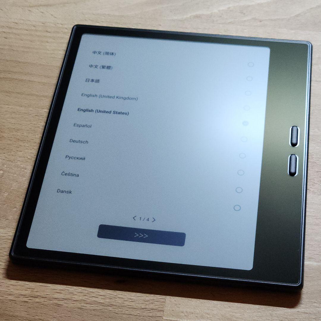 未使用 BOOX Go Color 7 Gen2 / 純正ケース&フィルム