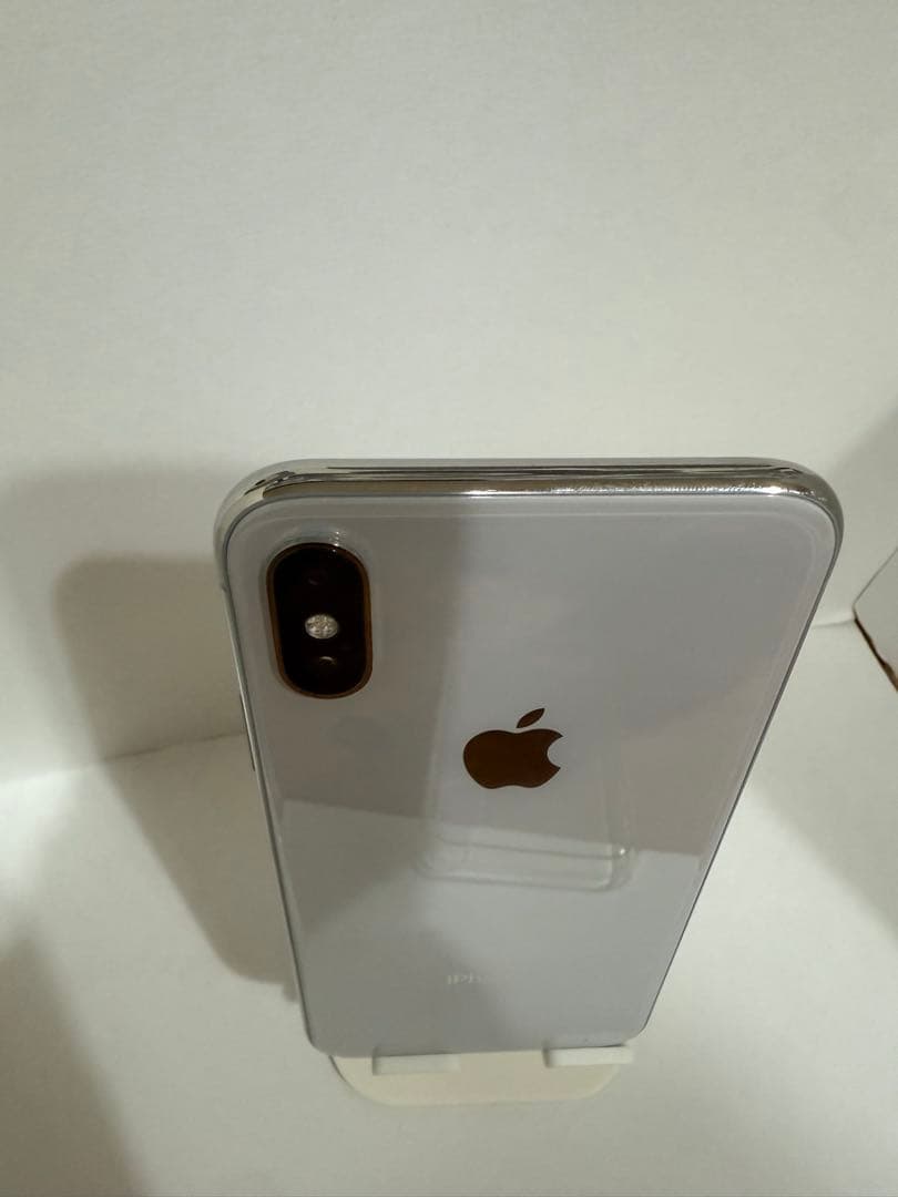 iPhoneX 64GB シルバー 本体 カバー付き