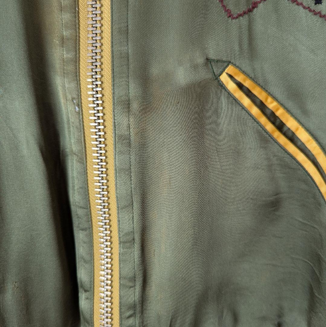 ⭐【珍品‼ロカビリー】MIRACLE WOMAN リバーシブル スカジャン 龍