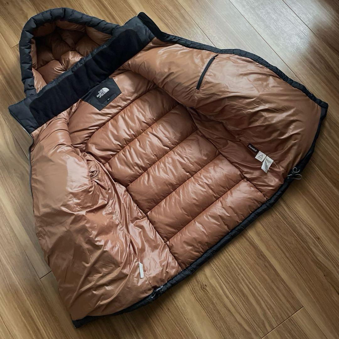 Mノースフェイス黒ブラックアイガーダウンジャケットパーカーNORTHFACE