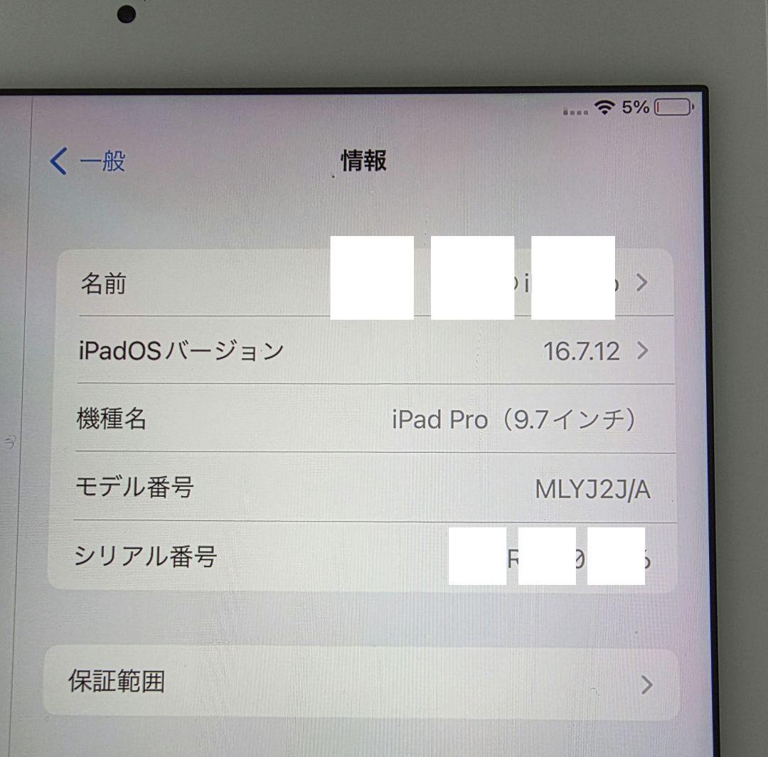 iPad Pro 9.7 Wi-Fi+Cellular 32GBアップルペンシル