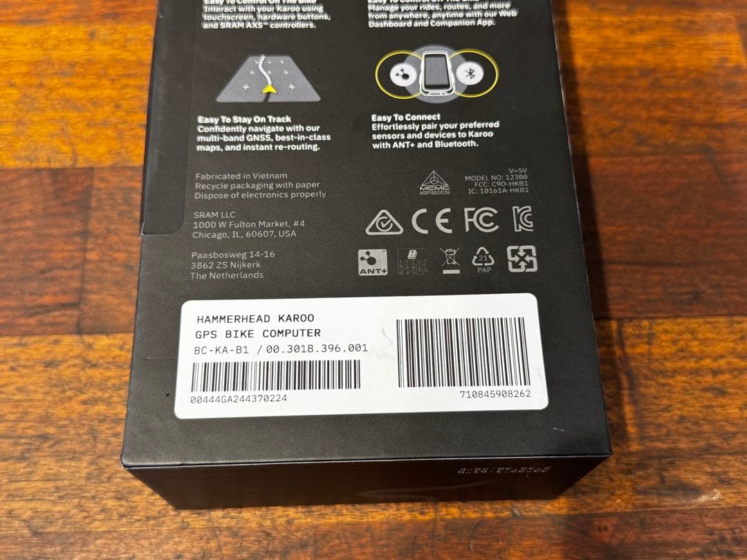 ATHENA　HAMMERHEAD Karoo サイクルコンピューター
