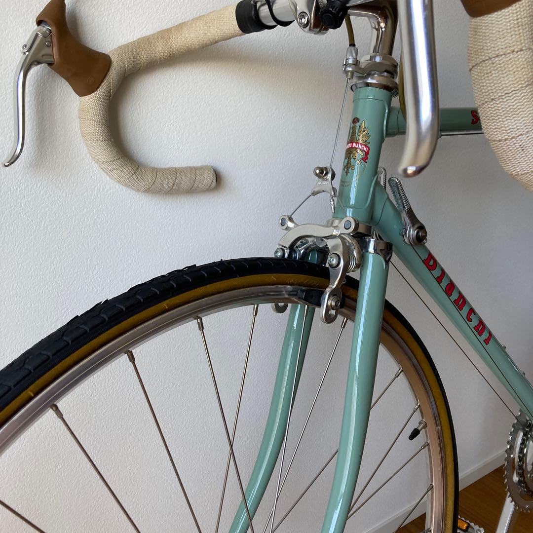 ビアンキ　クロモリ　セルビノ