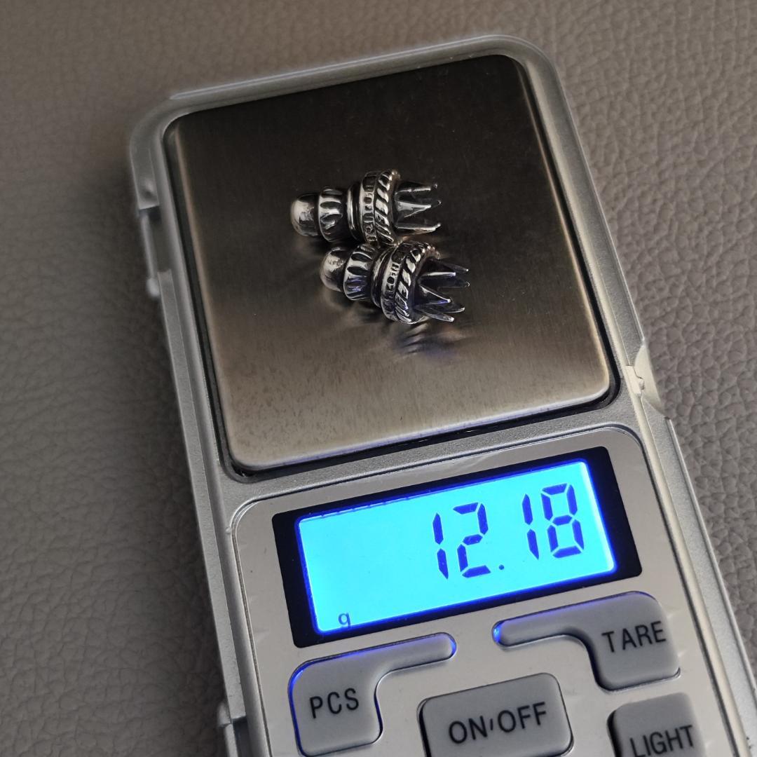 CHROME HEARTS クロムハーツ ボロチップ 2個セット SV925