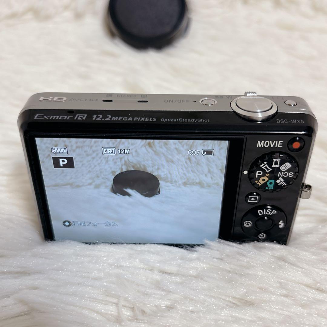 箱付　SONY Cyber-shot DSC-WX5 サイバーショット