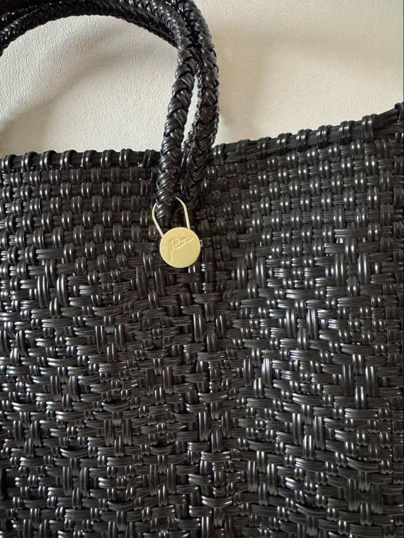 【新品未使用】レトラ　メルカドバッグ ブラック　S