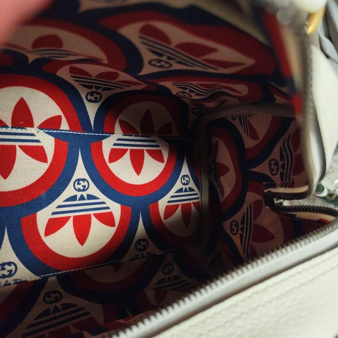 GUCCI adidas ロゴ ハンドバッグ