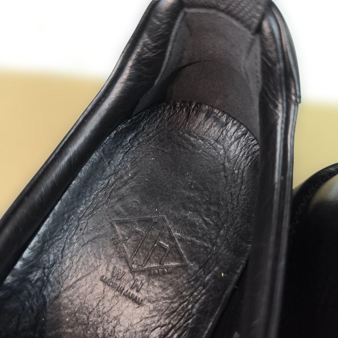 希少✨極美品 WH ベックオム別注 ドレスシューズ レザー ダブルモンク 黒