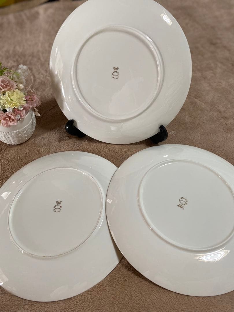 ナルミ　ミカサ　大皿　レトロ　カップアンドソーサー　セット　花柄