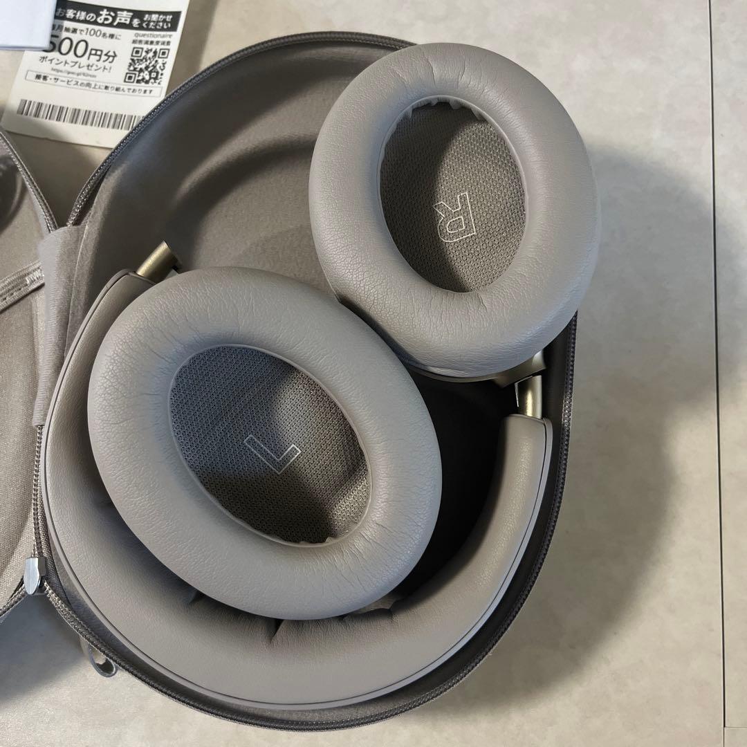 TTページ ワイヤレスヘッドホン サンドグレー USBケーブル付き