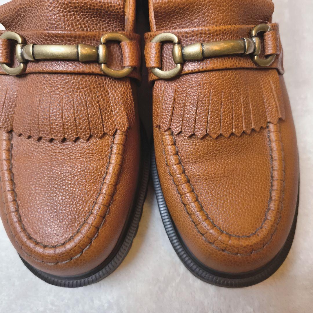 ​美品 ドクターマーチン ADRIAN SNAFFLE ローファー UK6 タン