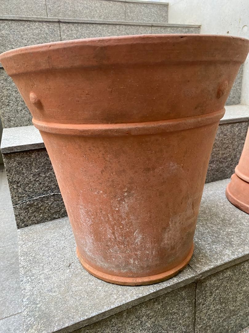 テラコッタ植木鉢 大小セット