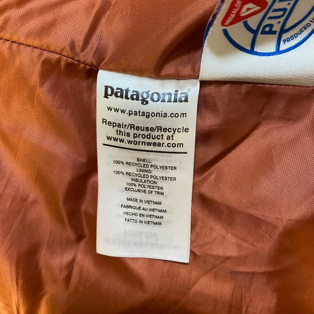 Patagonia ナノパフジャケット ブラウン オレンジ 2020年製 ダウン
