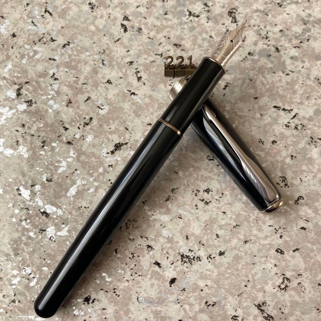 #221 オーバーホール済み 万年筆 パーカー SONNET ソネット 18k