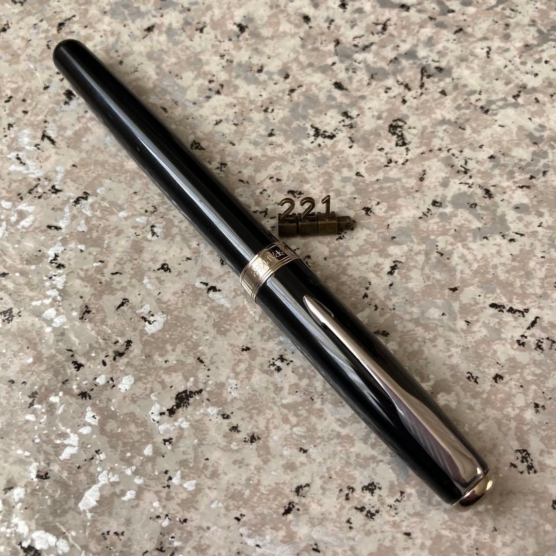 #221 オーバーホール済み 万年筆 パーカー SONNET ソネット 18k