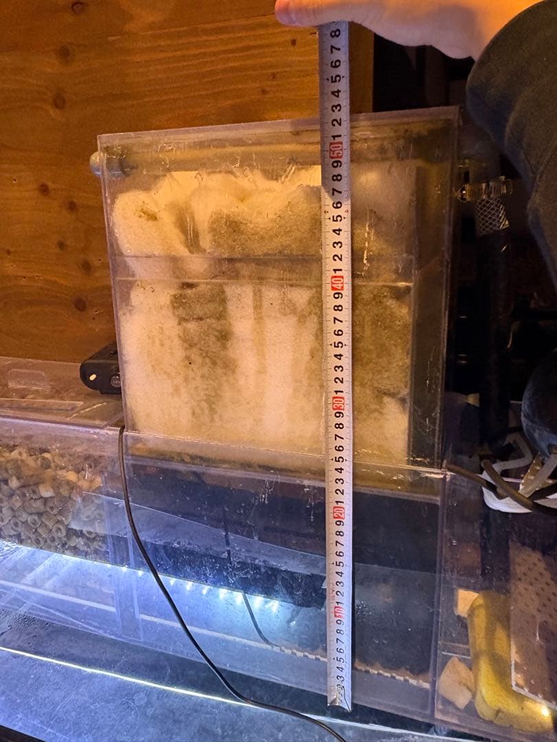 150×60×60 アクリル水槽 ぷぅ工房濾過装置付きフルセット