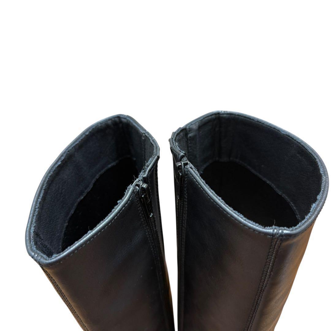 デモニア Demonia 厚底ロングブーツ SHAKER-100 24cm 黒