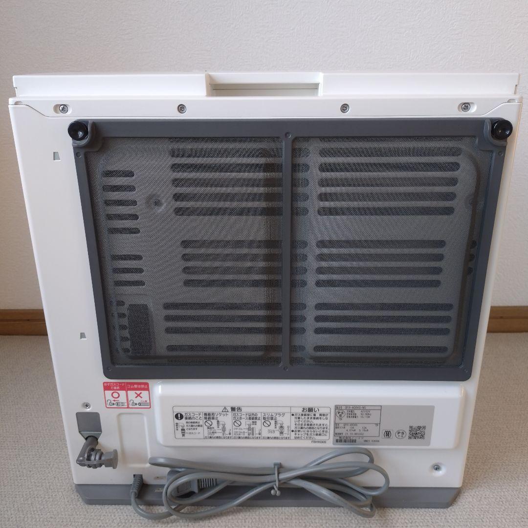 【最終価格】ノーリツ ガスファンヒーター 2021年製 都市ガス ガスホース付き