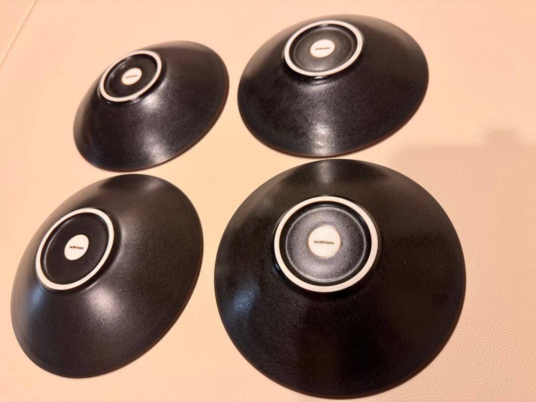 MORIYAMA 森山硝子店 ディーププレート直径21センチ 12枚セット