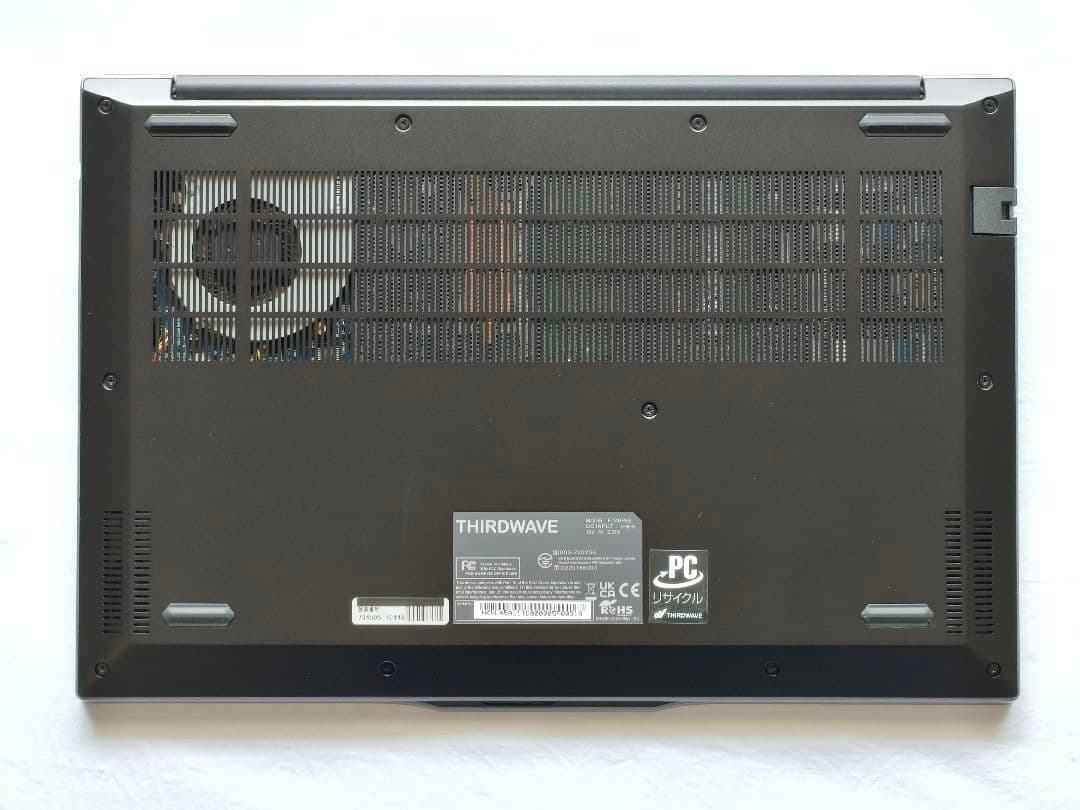 その他ノートPC本体 Thirdwave F-14RP5S/Core i5-1334U/office