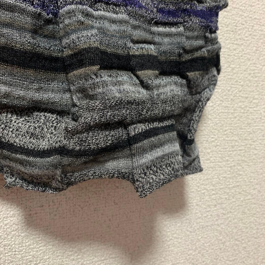 エムアンドキョウコ セレブ 高級 上品 ニット 新品未使用タグ付き 個性派 レア