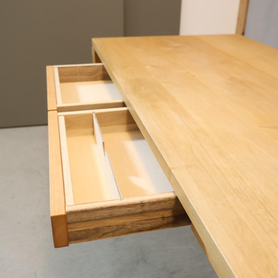 レグナテック CLASSE リーヴス アルダー材 パーソナルデスク クラッセ