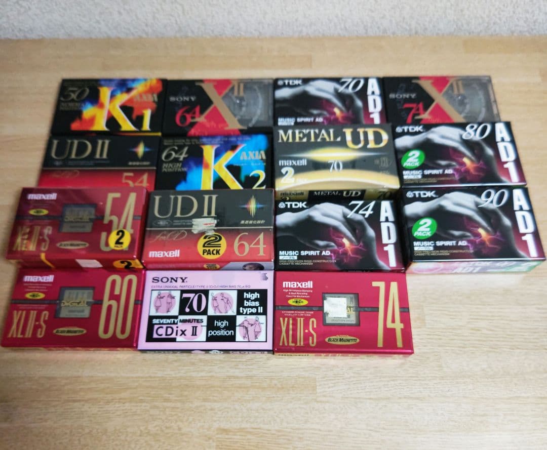 カセットテープ 新品·未開封