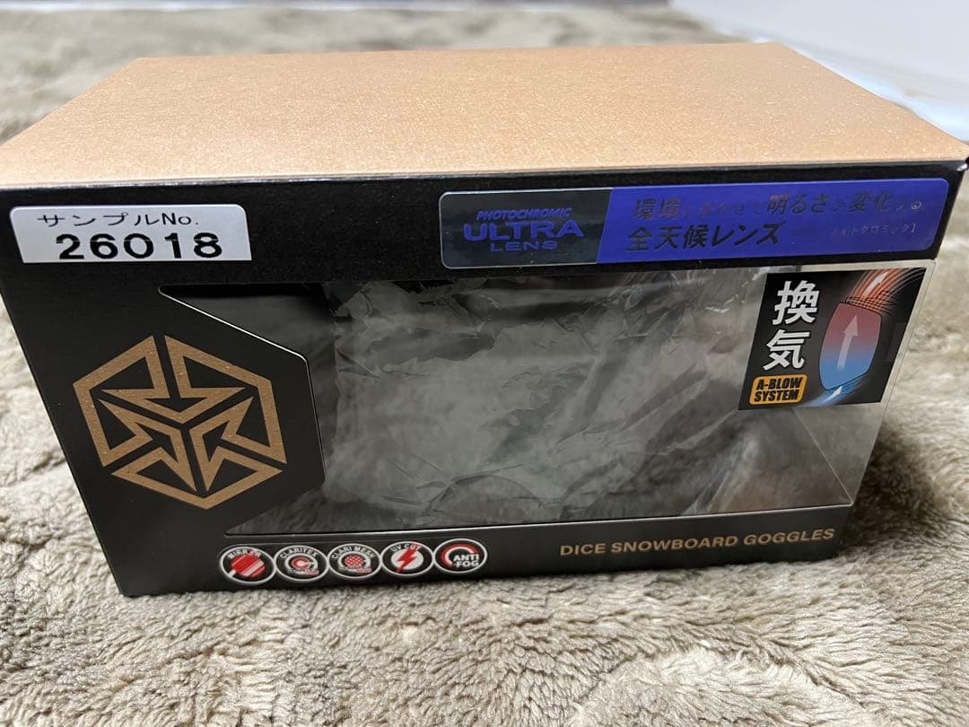 スキー・スノーボードアクセサリー DICE GOODMAN BLACKOUT 25-26LIMITED MODEL