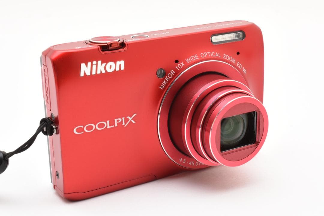 【美品】NIkon COOLPIX S6300 アーバンレッド　動作確認済