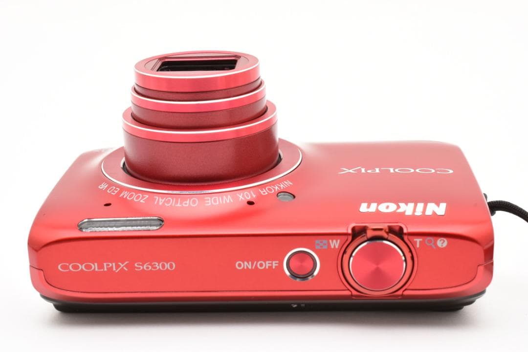 【美品】NIkon COOLPIX S6300 アーバンレッド　動作確認済