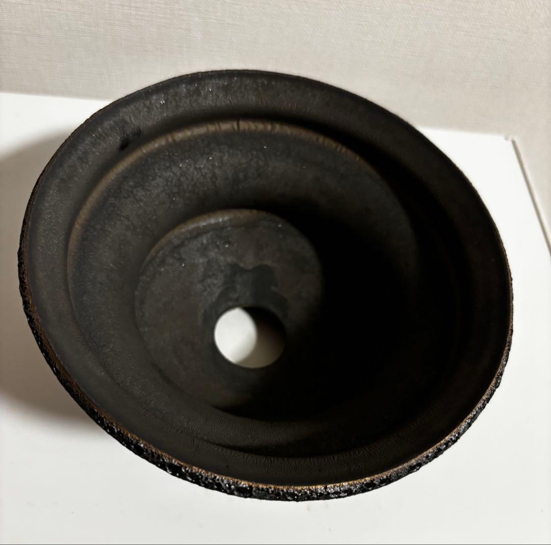 カタチ製作所　ドリッパーlow M クレーターブラック