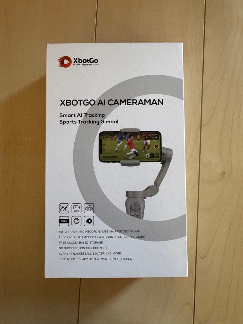 Xbot go AI搭載　ジンバルと1m三脚