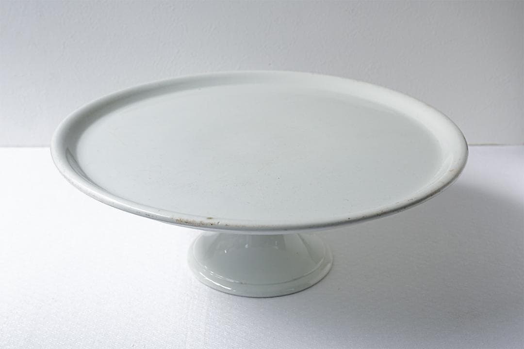 フランスアンティーク　ニーデルヴィレー　ケーキスタンド　コンポティエ　34cm