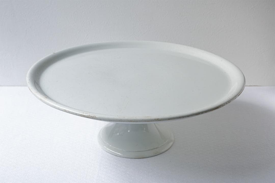 フランスアンティーク　ニーデルヴィレー　ケーキスタンド　コンポティエ　34cm