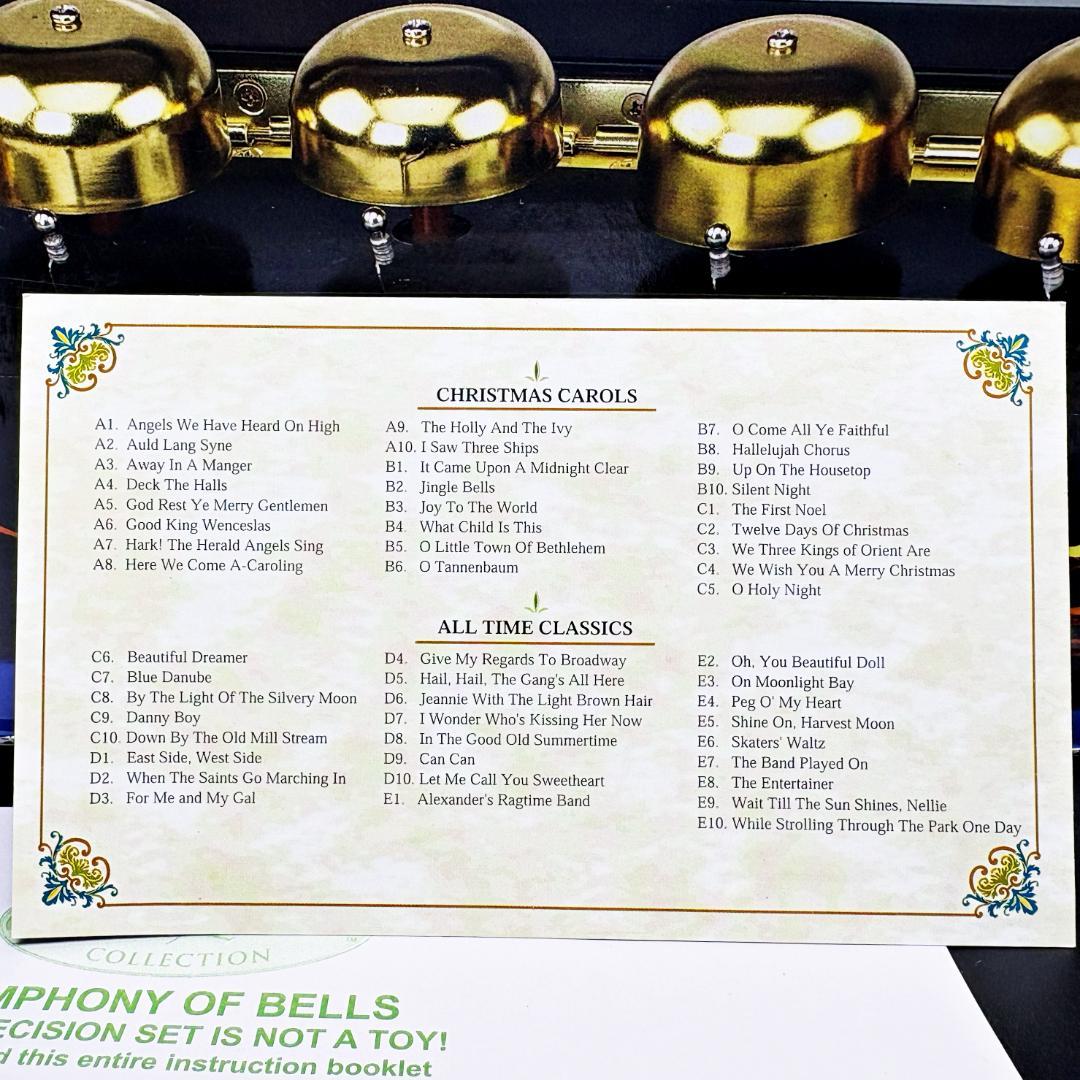 ミスタークリスマス シンフォニー 5ベル オルゴール 電子オルゴール 50曲