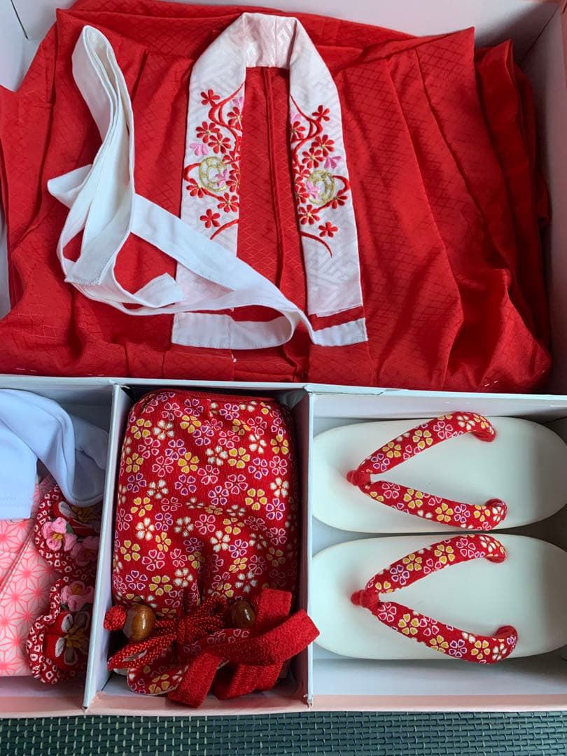 七五三 着物 3歳 花夢二