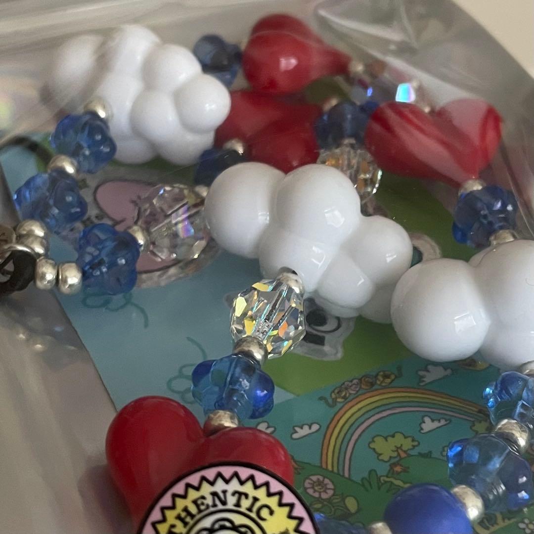 正規品 ストリングティング キューピッド kawaii ハート 雲 ブルー