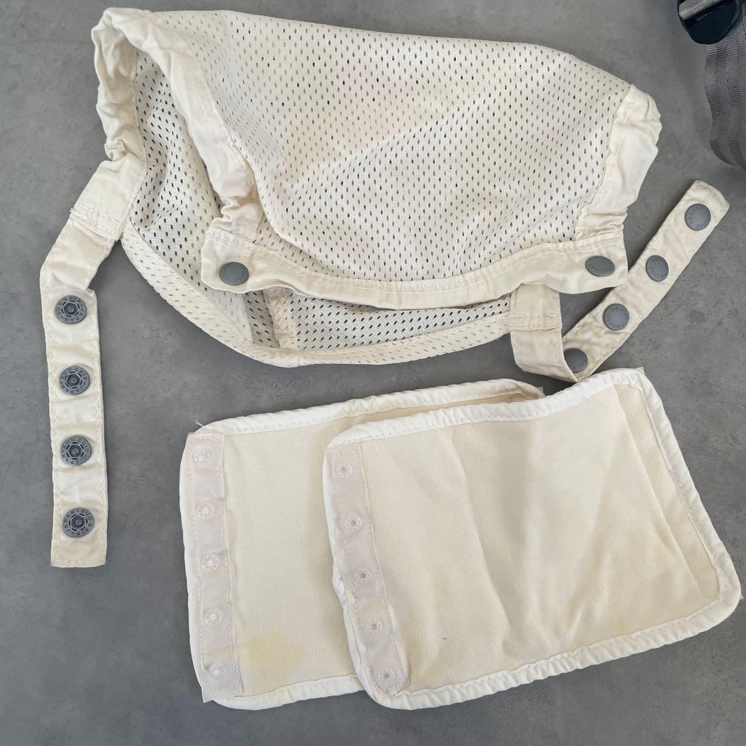 ポグネー　ヒップシート付き抱っこ紐　ミキハウス