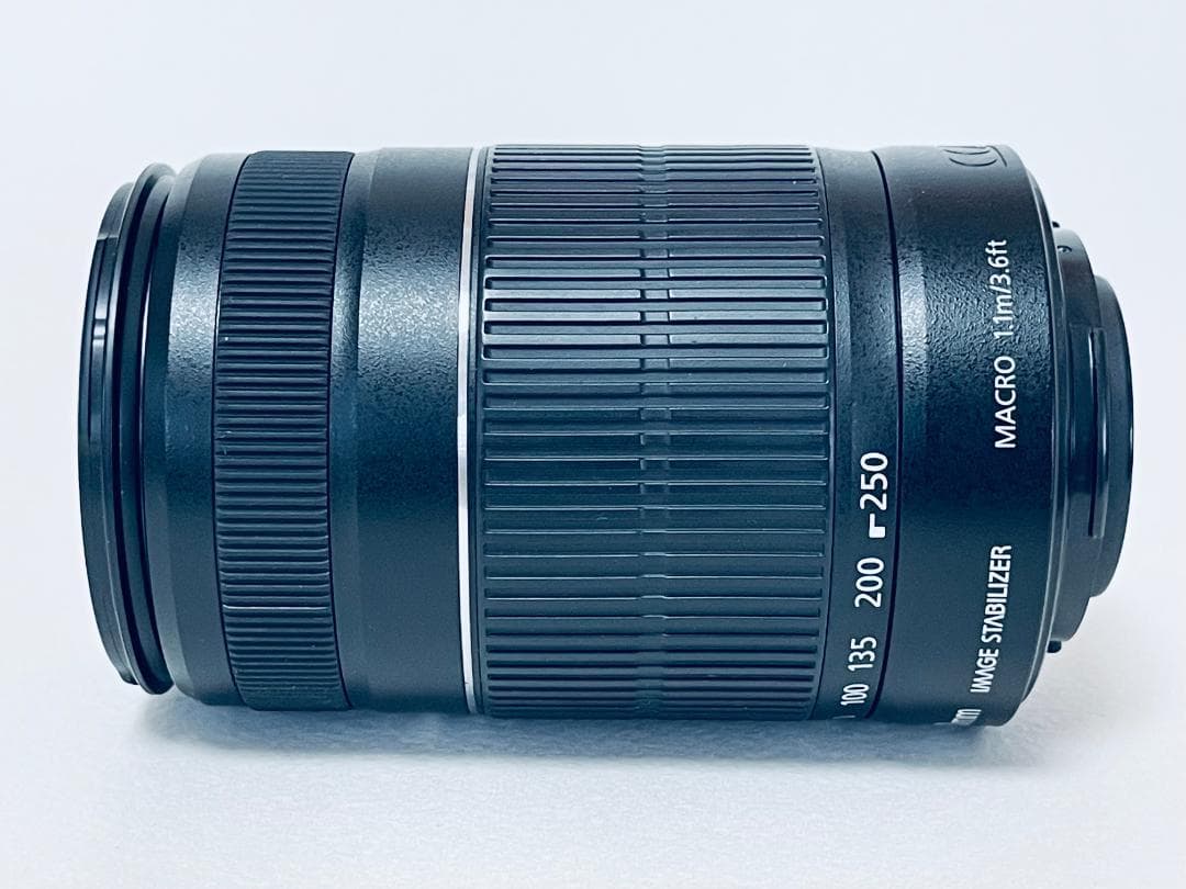 極美品☆キャノン EF-S 55-250mm IS II☆手ブレ補正付望遠レンズ